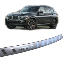 For Bmw X3 2024 Car Accessories Rear Bumper Protector Scuff Cover Trim Strip