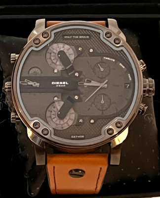 Diesel Mr. Daddy 2.0 Gray Men's Watch - DZ7406 for sale online | eBay