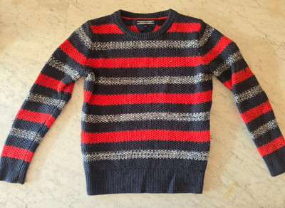 Tommy Hilfiger Strickpullover schick Gr. 110/116, Pullover, Pulli, Jungen