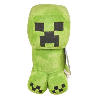 Minecraft 8 Basic Plush Creeper | Ohne Verpackung mit Anhänger | 2024 | Mattel