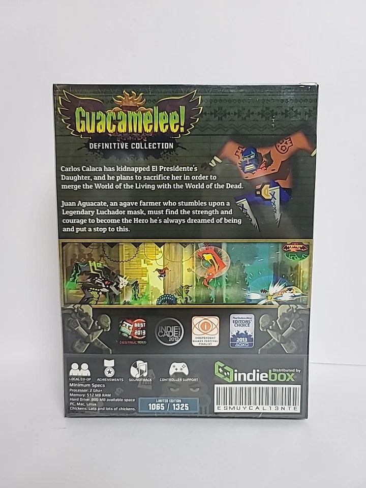 GUACAMELEE: Definitive Collection, sealed Indiebox, extremely rare (1065/1325) - Image 3 of 4