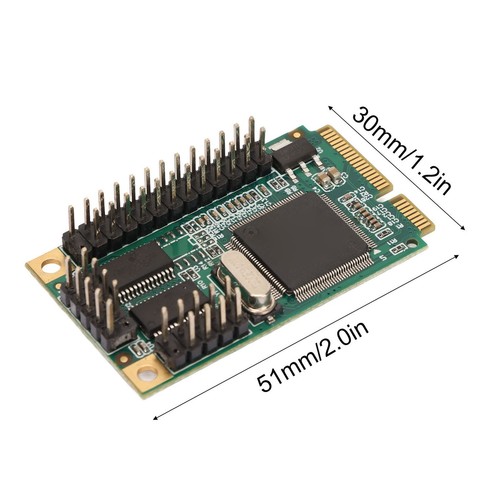 Mini PCIe Serielle Parallel-Erweiterungskarte 6 Gbps PCI Express Zum Drucke KUI - Photo 6/24