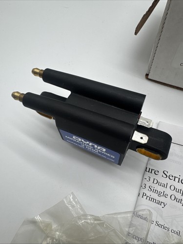Dynatek Ignition Black Coil 3 ohm Dual Output DC1-3 Mini Coil Miniature DC1-3 - Foto 3 di 7