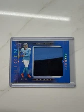 2025 Panini Origins Cam Ward RC 3 Color Jumbo Patch /49 #RJY-CWD COLOR MATCH👀📈