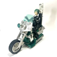 Vintage Skull Scream'n Demons Hasbro 70's Toy Motorcycle Skeleton- WORKS! GVC
