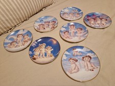 Lot of 7 Vintage Dreamsicles Collector Plates - The Hamilton Collection - 1995