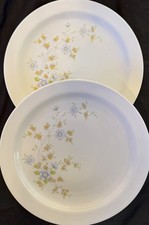 VOHENSTRAUSS," "Johann Seltmann" Dinner Plates 2 Porcelain Germany 9-1/2"