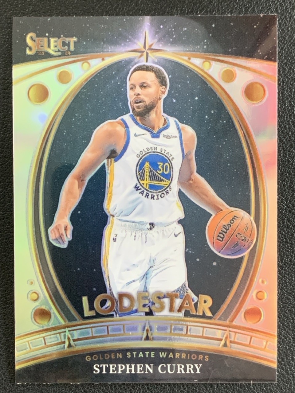 Stephen Curry 2023-24 Panini Select Lodestar Silver Prizm #6