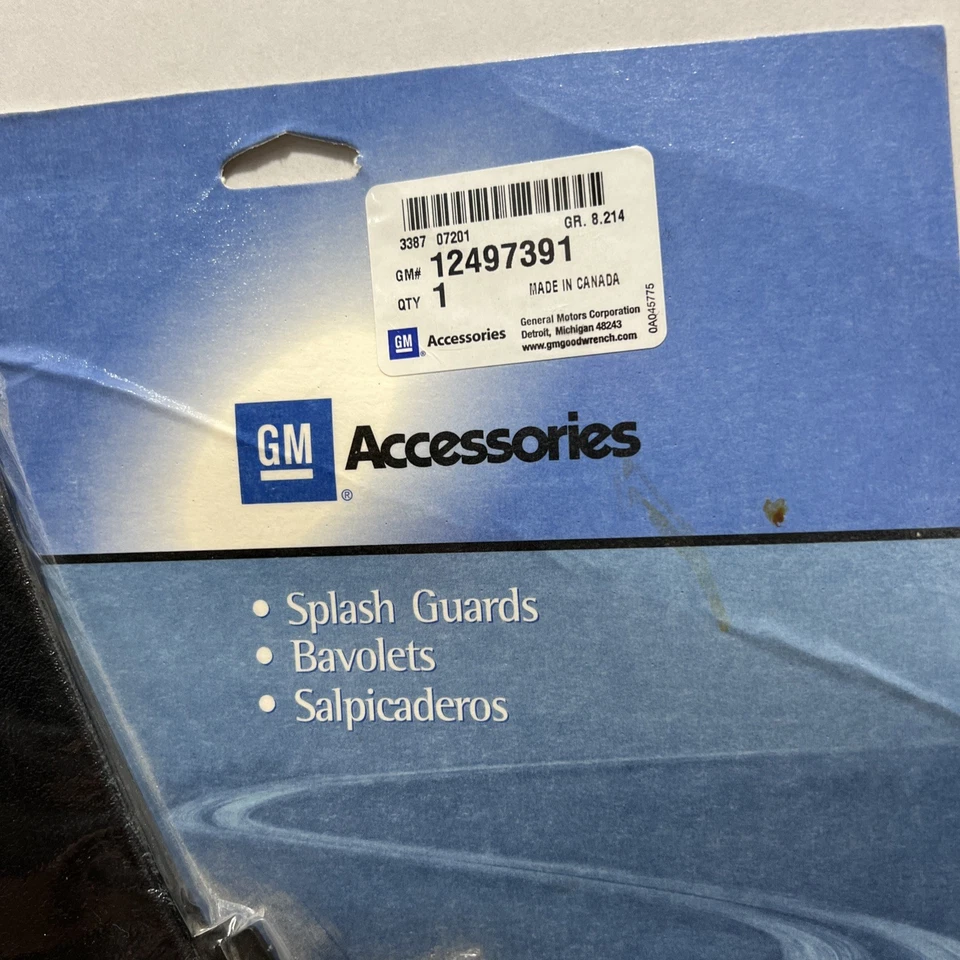 Галстук-бабочка NOS GM 98 09 Corvette Camaro Malibu Metro брызговики (2) 12497391 - Изображение 3 из 4