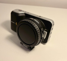 Blackmagic Design Pocket Cinema Camera Original + Metabones EF +  X6 Batteries