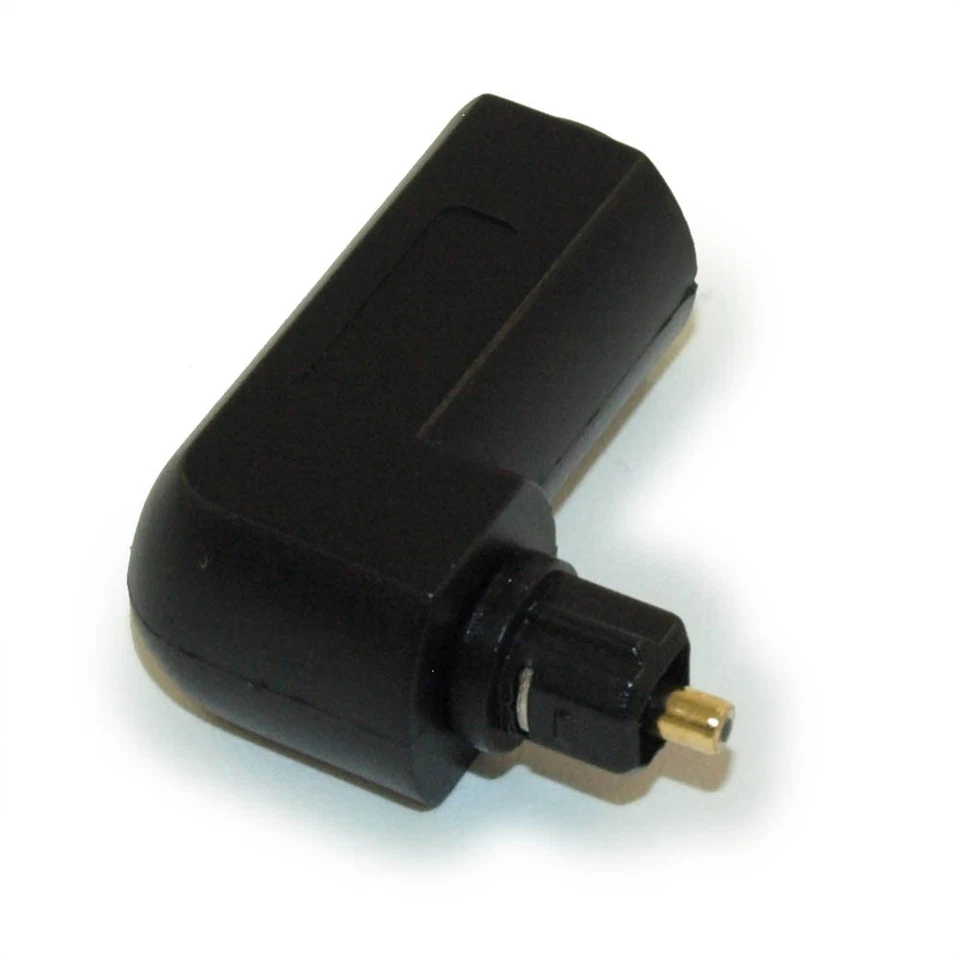 Toslink 90 Degree Angled Swiveling Male/Female Adapter - Image 2 of 2