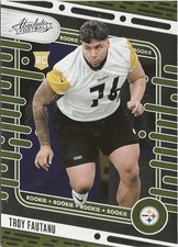 2024 Panini Absolute Troy Fautanu #120 RC Pittsburgh Steelers