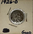 1926-D Good Buffalo Nickel
