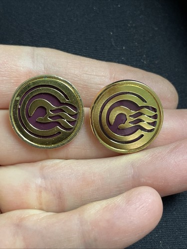 Princess Cruises Captains Circle Gold-Tone Lapel Pin Lot Of 2