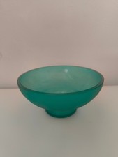 CENTRO TAVOLO SCAVO IN VETRO DI MURANO LIVIO SEGUSO PER BISAZZA 1993 BIANSATO