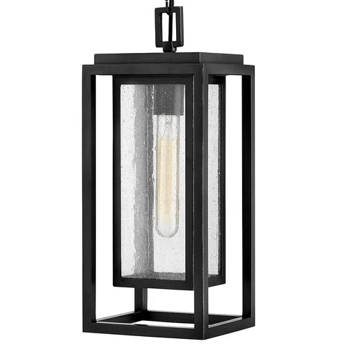 Hinkley Republic 16 3/4" High Black Outdoor Hanging Light - Picture 7 of 10