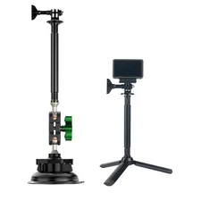 15cm Alloy Extension Rods with 1/4 Threaded Hole For Cameras/Monitors/Camcorders