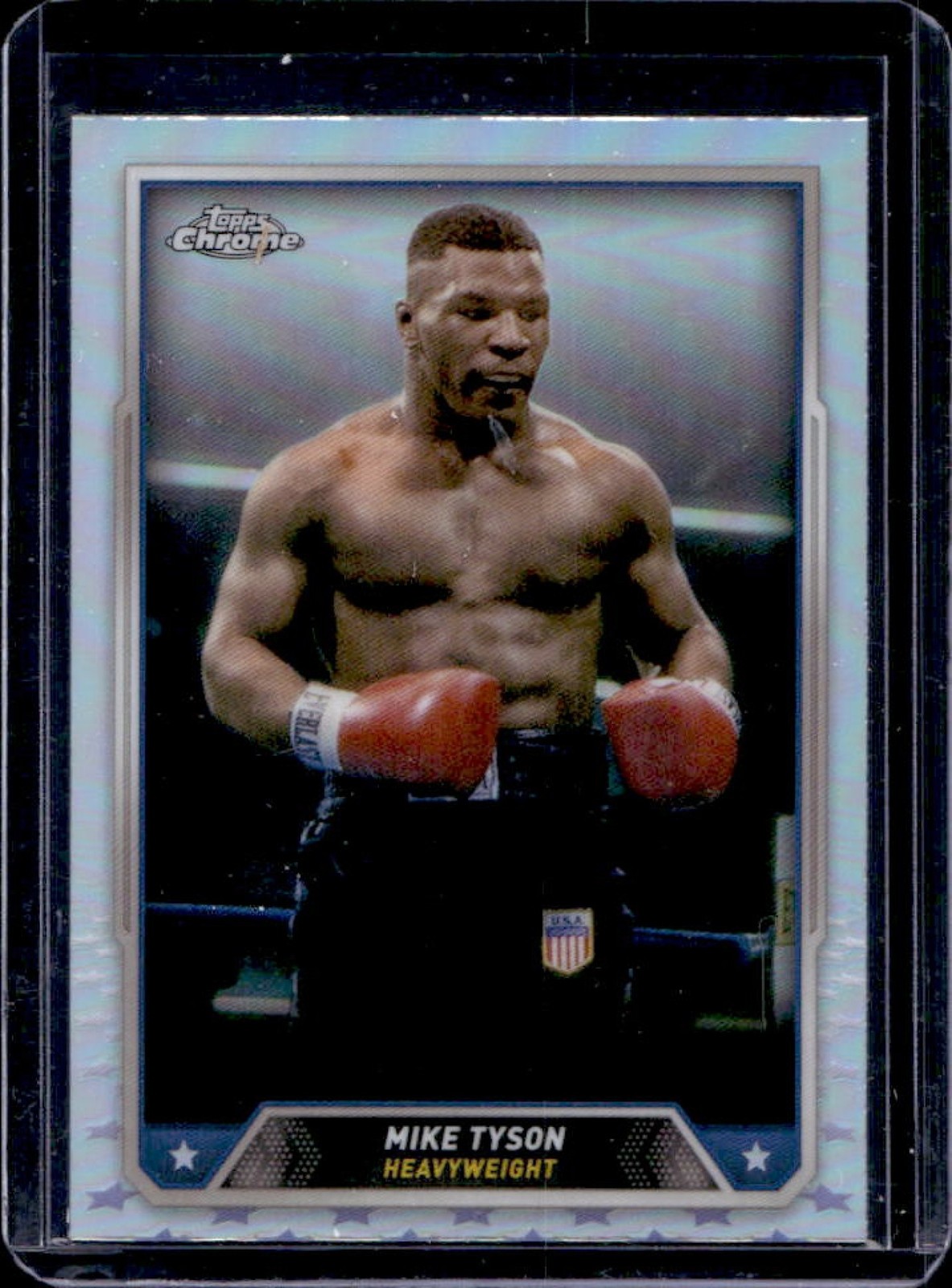 2024 Topps Chrome Mike Tyson Refractor #35