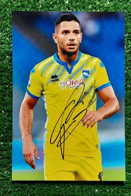 PHOTO CAPRARI PESCARA AUTOGRAPHED SIGNED FOOTBALL AUTOGRAPH AUTOGRAPH 254