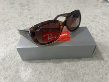 NEW Ray-Ban Jackie Ohh Light Havana/Brown Gradient 58 mm Sunglasses RB4101