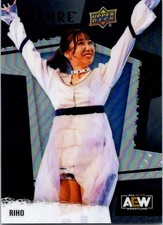 2022 Upper Deck Allure AEW Black Rainbow RIHO