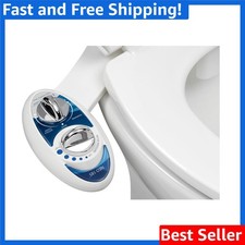 Blue Dual Function Bidet Attachment - Rear  Feminine Wash for Ultimate Hygiene