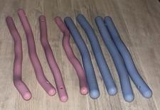 Lot Of 8 Replacement Vintage Clairol Benders Flexible Hair Curlers