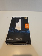 Body Glove 100137201 Tidal Waterproof Phone Case for iPhone 16 - Black/Clear