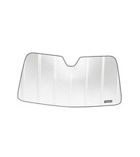 Windshield Sun Shade for Mercedes-Benz GLC. 2016-2022 Classic Shiny Silver