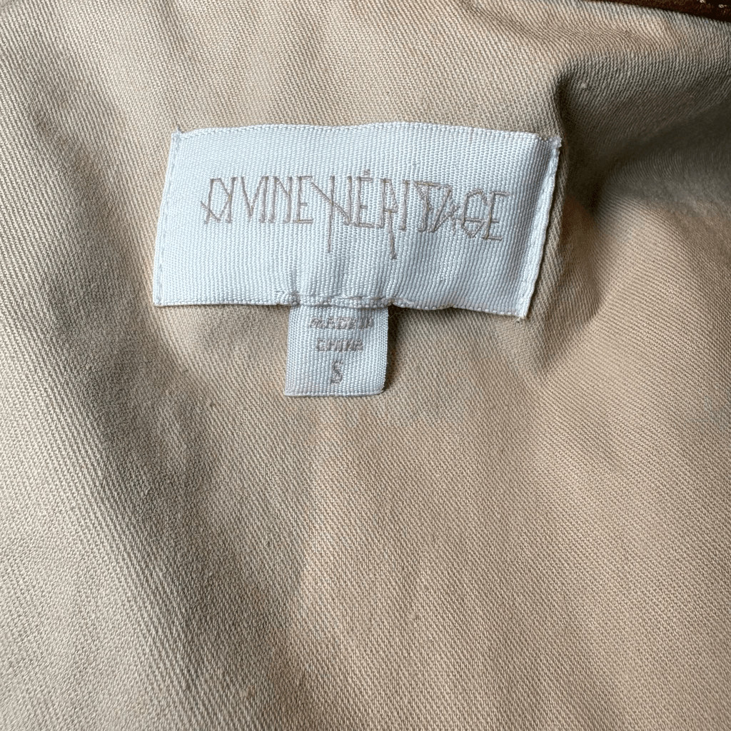 Divine Heritage Vegan Faux Leather Button Down Dr… - image 12