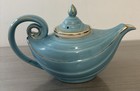 Vintage Hall Aladdin Teapot with Infuser Turquoise 6 Cup