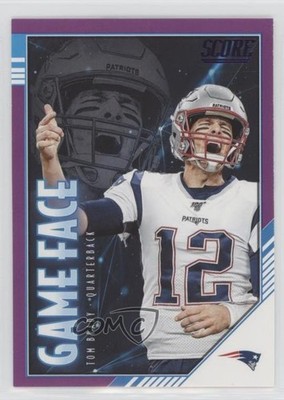 2020 Score Game Face Purple Tom Brady #GF-TB 1dm7