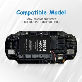 SHENMZ PS Vita 1000 Battery [2025 Version] - 4600mAh 0 Cycle Replacement for Son