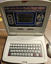 VINTAGE VTech Talking Whiz Deluxe Power MouseLaptop With Mouse Tested Working