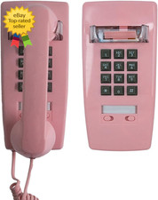 Wall Mounted Landline Telephone for Home Hotel School Corded Desk Phone