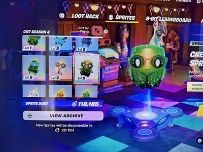 Fortnite Sprites Game Item/Asset CH7 Season 4 buy 2 get 1 free