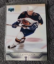 2001-02 UPPER DECK ILYA KOVALCHUK ROOKIE CARD #242. rookie card picture