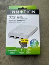 InMotion Portable Power Bank Charger Rechargeable Battery Pack  5000mAh (B2)
