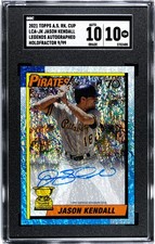2021 Topps All-Star Rookie Cup Jason Kendall SGC 10 w/10 Auto Holofractor /99
