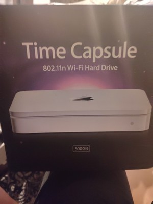 Apple AirPort Time Capsule 802.11n Wi-Fi Hard Drive 500GB  (1st Gen) (MB276LL/A)