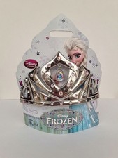 New Disney FROZEN Movie ELSA Snow Queen Silver Tiara Crown Costume Dress Up