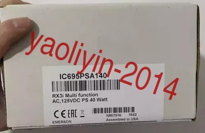IC695PSA140 1PC New GE Fanuc IC695PSA140 PLC Power Supply Expedited Shipping