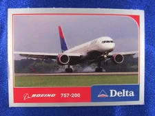 2003 Delta Airline Pilot Trading Card #6 Boeing 757-200