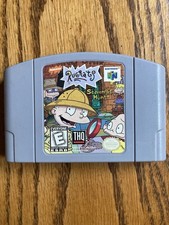 Rugrats: Scavenger Hunt (Nintendo 64, 1999) N64 Tested & Working FREE SHIPPING
