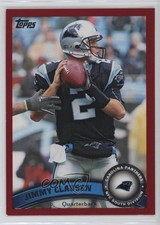 2011 Topps Red Border 20/77 Jimmy Clausen #433 7p8