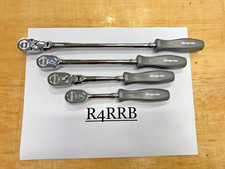 Snap-on Tools Usa New Dark Titanium 4pc 14 Drive Assorted Ratchet Master Set
