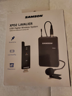 New Samson XPD2 Headset - USB Digital Wireless system - Wireless Microphone 