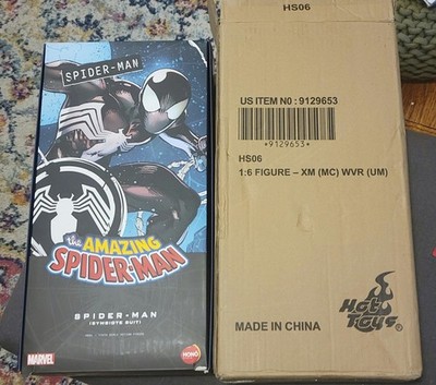 Hot Toys Hono Studios HS04 1/6 Spider-Man Black Symbiote Suit 12'' Figure *READ*