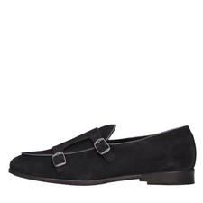 SIL504 CAM. LUCA CARACCIOLO men's blue loafers and briefs Amv03 dear