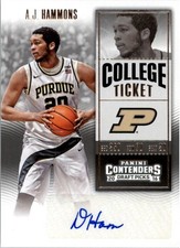 2016-17 Panini Contenders Draft Picks #158 A.J. Hammons Auto - BSK